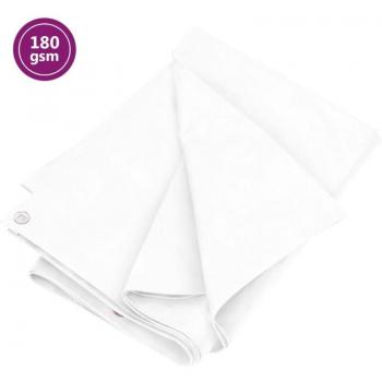Copertura Telone HDPE 180 g/m² – 8x10 m Bianco Premium