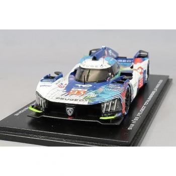 Spark Model Peugeot 9X8 2023 Le Mans 24H 8th Place #93