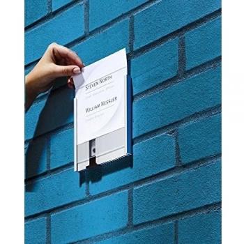 Durable Information Plaque 210×148.5 mm – Silver