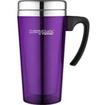 Thermos Mug 420 ml, Soft Touch, Couleur Violette