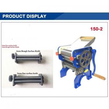 150‑4 Manual Double‑Sided Kneading Stainless Steel Pasta Pressing Machine