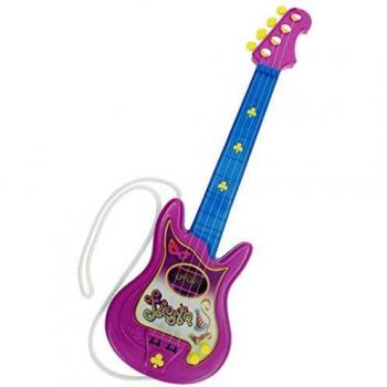 Reig Party Baby Electric Guitar, 4‑Chord Set – Blue & Purple