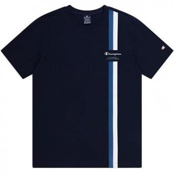 T-shirt Noir Champion Crewneck Masculin