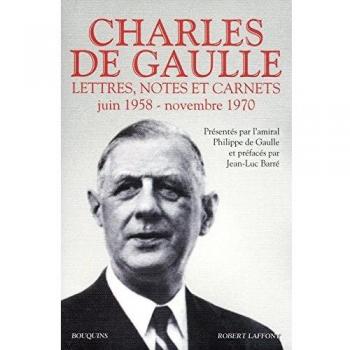 Lettres, notes et carnets du général de Gaulle