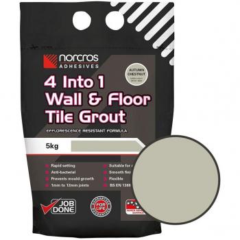 Norcros Easy-Clean Tile Grout, Autumn Chestnut