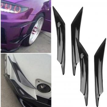 4pcs Auto Body Front Bumper Splitter Protector