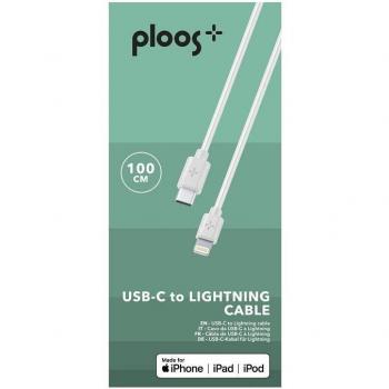 CAVO 1M TYPEC-TO-LIGHTNING BIANCO