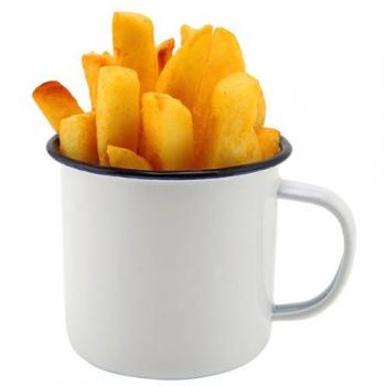 12.5oz Retro Enamelware Mugs – Pack