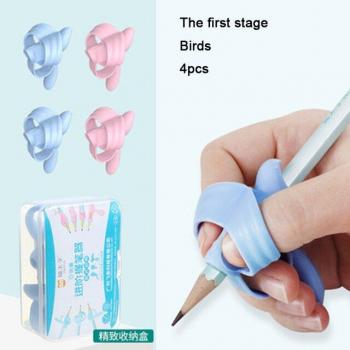 Ushare – pinces à stylos pour enfants, 4 pièces, aide à l'écriture, étape 1