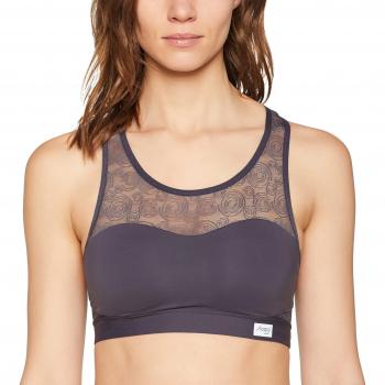 Sloggi Top Flex para Mujer Ropa Interior Técnica Gris