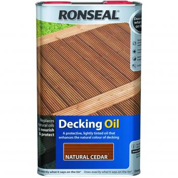 Ronseal Decking Oil Natural Cedar 5L