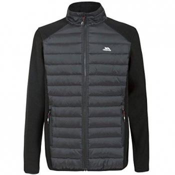 Trespass Men's Saunter Fleece At300 Black, UK XXL