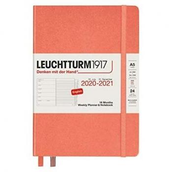 LEUCHTTURM1917 Weekly Planner and Notebook 18 Months Medium (A5)