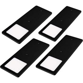 4er Set flache Küchenleuchte TooFlat neutralweiß