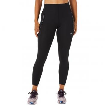 Legging Running Femme Asics Race Noir Taille L