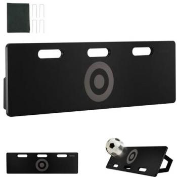Planche de Rebond Football VEVOR – Mur Portatif 100 × 30 cm, Rebond à 2 Angles en PEHD
