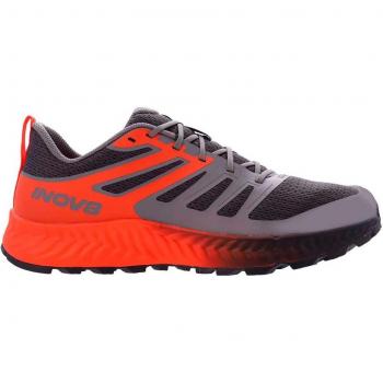 TrailFly Larghe Inov‑8: Nero Fiery con Rosso Scuro