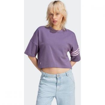 T-shirt Violet Ombre Femme Adidas Adicolor Neuclassics
