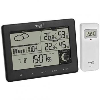 TFA Dostmann Stazione Meteorologica Nero