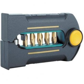 Portapuntas Magnético Wolfcraft 1365000 con 8 Puntas de Diamante