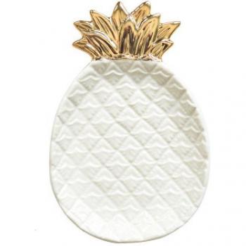 Pineapple Design Salad Plate
