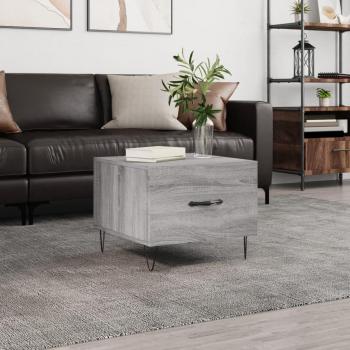 Mesa Centro Sonoma VidaXL Cinza 50x50x40