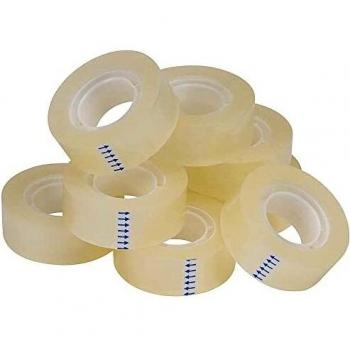 Q-Connect Easy Tear Polypropylene Tape 19mm x33 Metres (Pack of 8) KF27013