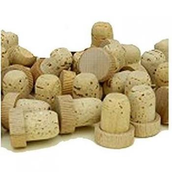 100 Tappi in Sughero Universali 28x40 mm