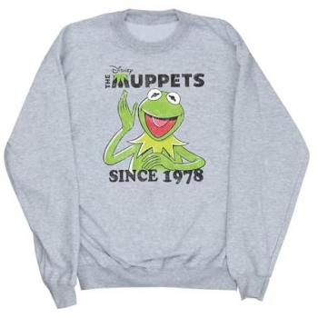 Disney Kermit 1978 Signature Sweatshirt – Women’s Grey