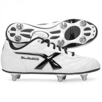 Rugby Legend 6‑Stud SG Boots in White – 10 US