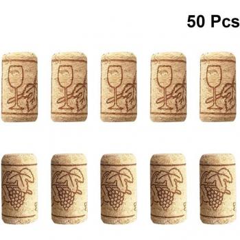 50pcs Wooden Bottle Closures