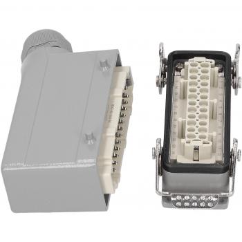 Connecteur Sideout Gegong 24 contacts pour l’aéronautique étanche 500 V