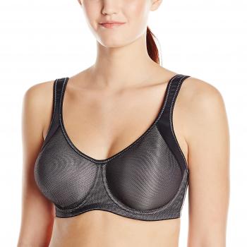 Black Momentum 30C Seamless Sports Bra