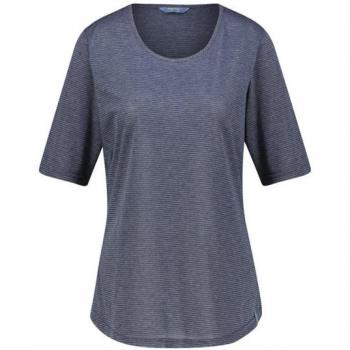 Meru Rundu Blu Funzionale T-Shirt Donna XXL