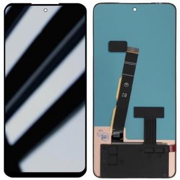 Moto G84 – Protection écran LCD et vitre tactile en noir, sans châssis Relife