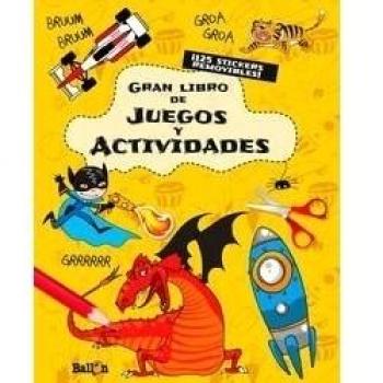 Gran libro de juegos amarillo