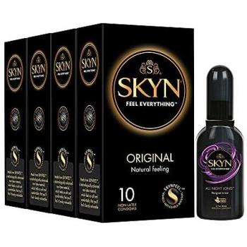 SKYN Latex-Free Condom Bundle – 40 Units + Lube