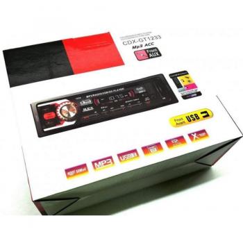 Reproductor de audio para coche FM MP3 USB WMASD AUX CDX GT 1233 4 X 50W