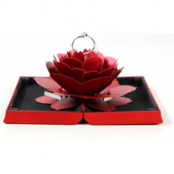 Caja de Almacenamiento de Joyas en Franela