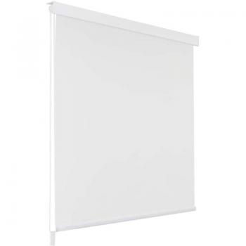 Store Roulant pour Salle de Bain 100x240 cm Blanc