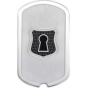 Viceroy Médaillon Acier Argenté pour Homme