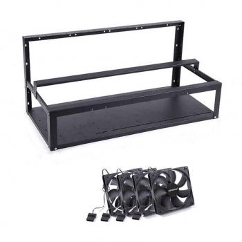 Open Air Mining Rig Frame for 6/8 GPUs