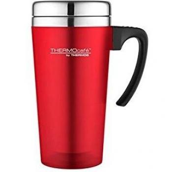 Tasse de Voyage Thermos Rouge 420 ml – Soft Touch