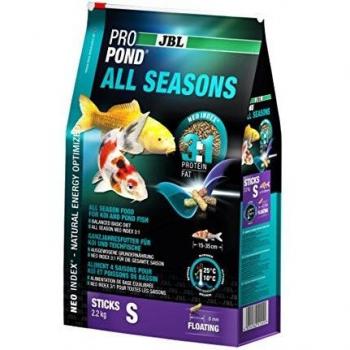 JBL PROPOND ALL SEASONS S 2,2 KG. JBL ALIMENTO PARA PECES DE ESTANQUE DURANTE TODAS LAS ESTACIONES DEL AÑO