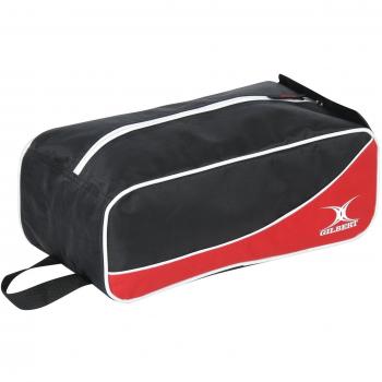 Men’s Gilbert Club V2 Rugby Boot Bag (Black & Red)