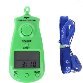 Manual Reset Finger Counter with Clock Feature