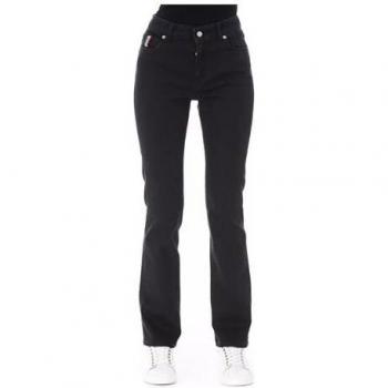 Baldini Trend Pantaloni in Cotone Nero W32