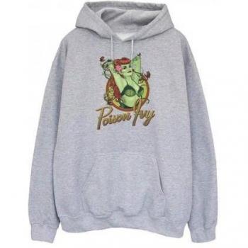 DC Bombshells Damen Poison Ivy Badge Heather Kapuzenpullover