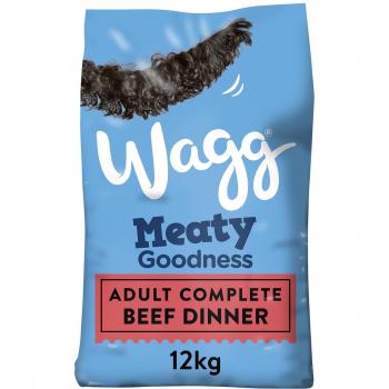 Wagg Complete Beef & Vegetable Dry Dog Food, 12kg