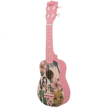 Ukelele de tilo, instrumento musical de 21 pulgadas
